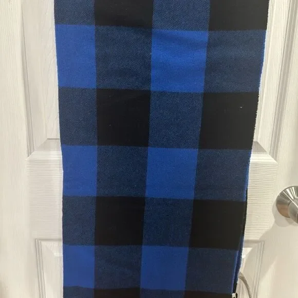 WOOLRICH BLANKET. BUFFALO BLUE - Picture 3 of 8